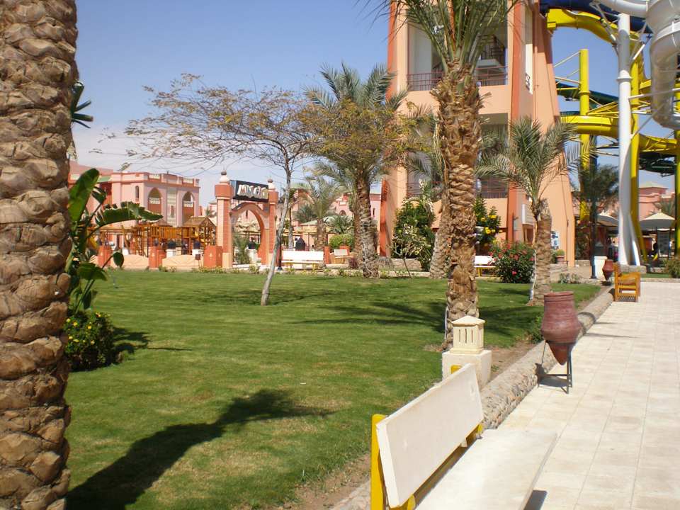 Ogród Pickalbatros Aqua Park Resort - Hurghada