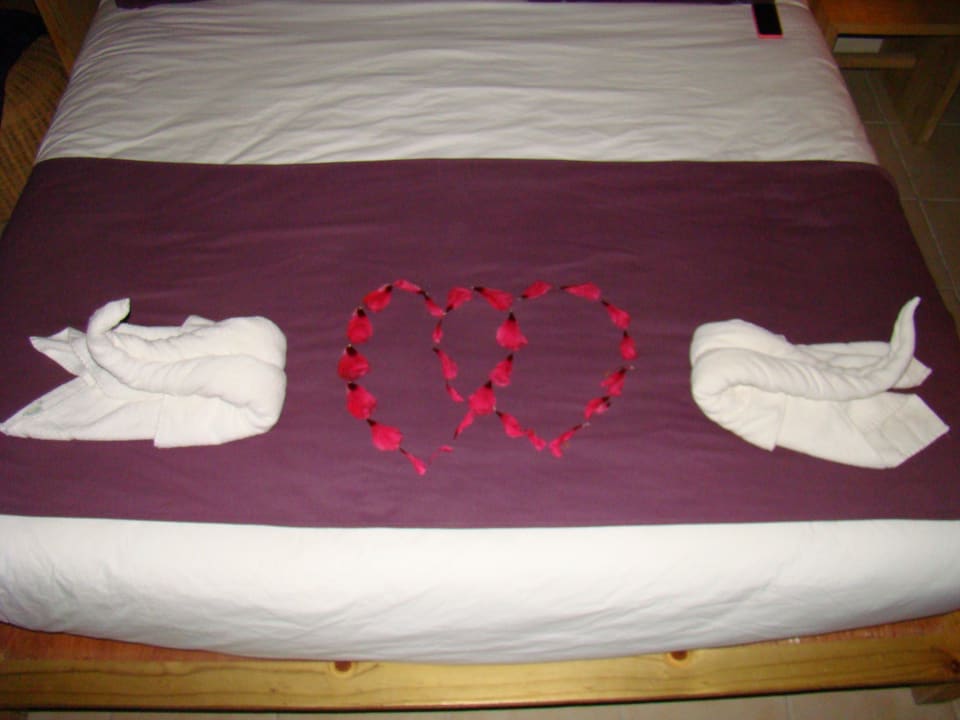 Handtuch Dekoration Veranda Pointe aux Biches Hotel