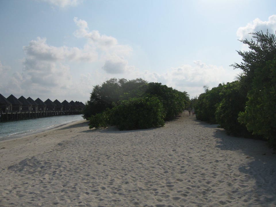 Entlang der Watervillas Kuredu Island Resort & Spa