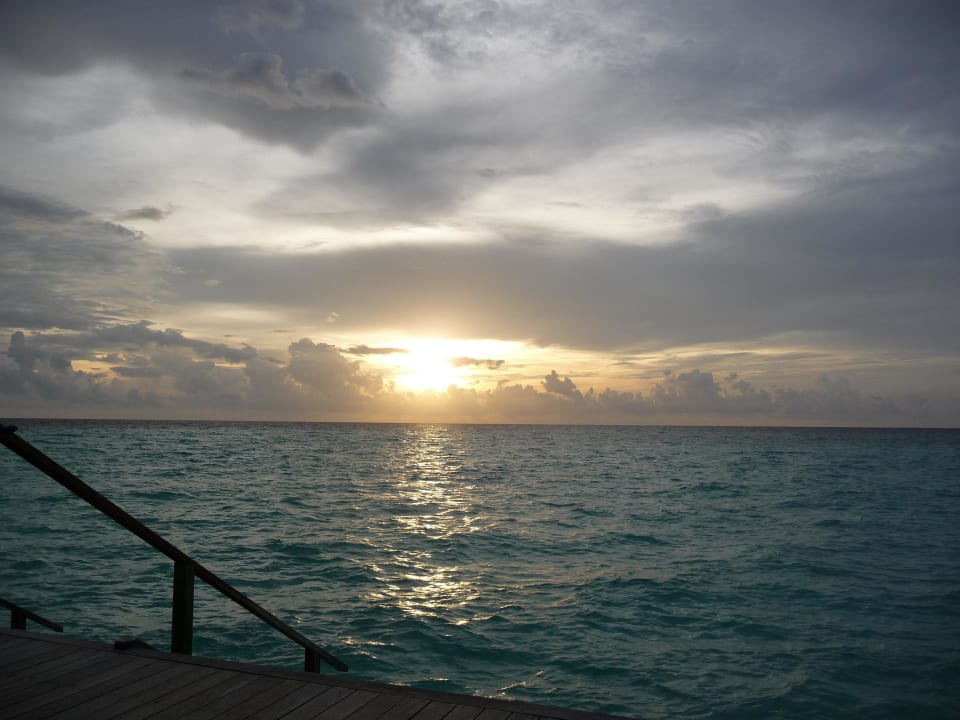 Terrasse Wasser Villa Veligandu Maldives Resort Island
