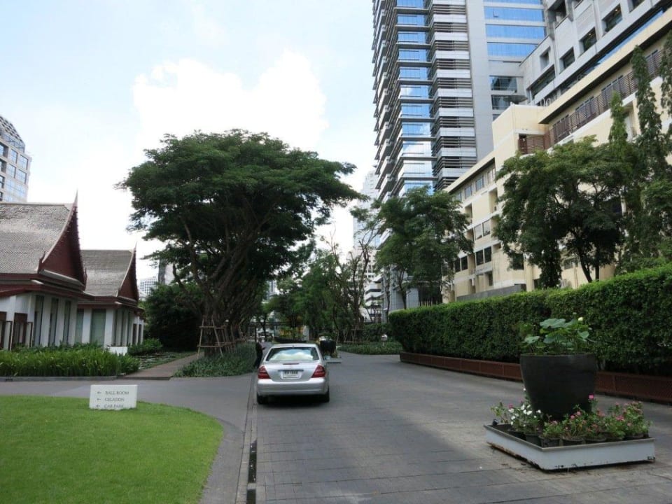 Einfahrt Hotel The Sukhothai Bangkok