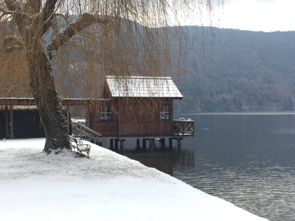 Mit Schnee ... Romantik SPA Hotel Seefischer