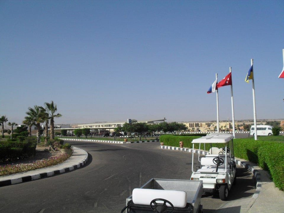 Eingang Cleopatra Luxury Resort Makadi Bay