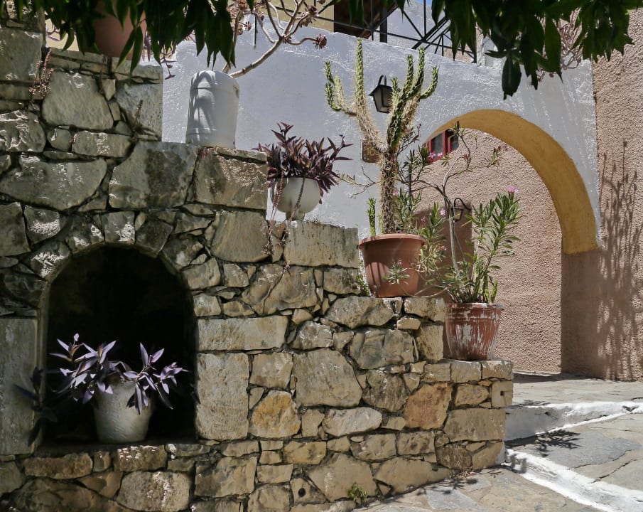 Arolithos view of the village Arolithos Traditional Cretan Village Hotel