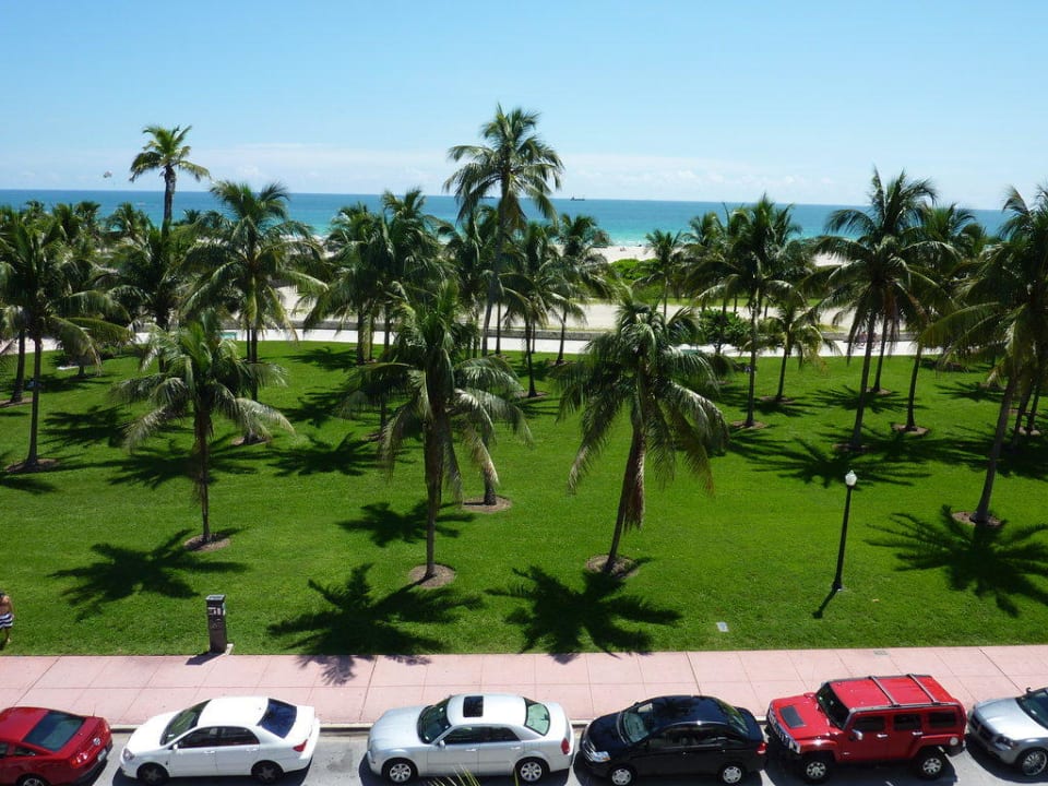 Blick aus der Fitnessbereich Hilton Bentley Miami South Beach