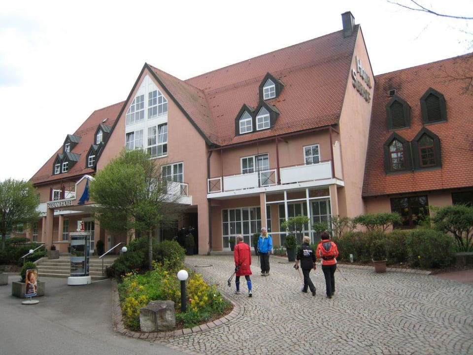 Hautpteingang Strandhotel Seehof