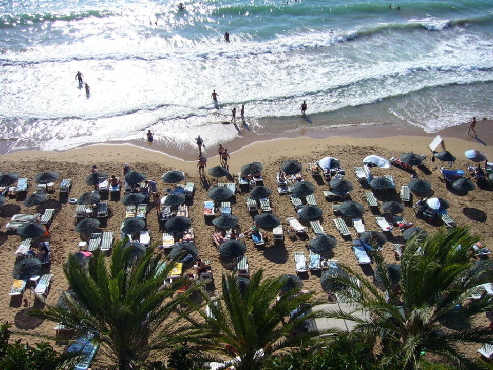 Пляж Aska Hotel Just in Beach