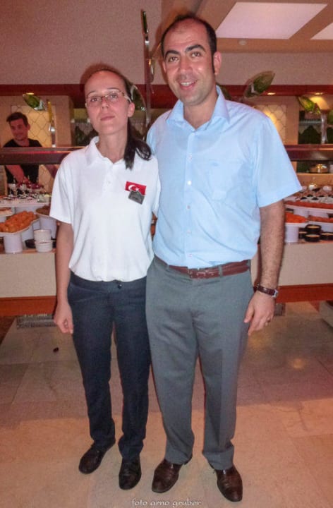 Unsere Freunde im Restaurant Piril und Mustafa Paloma Sencia