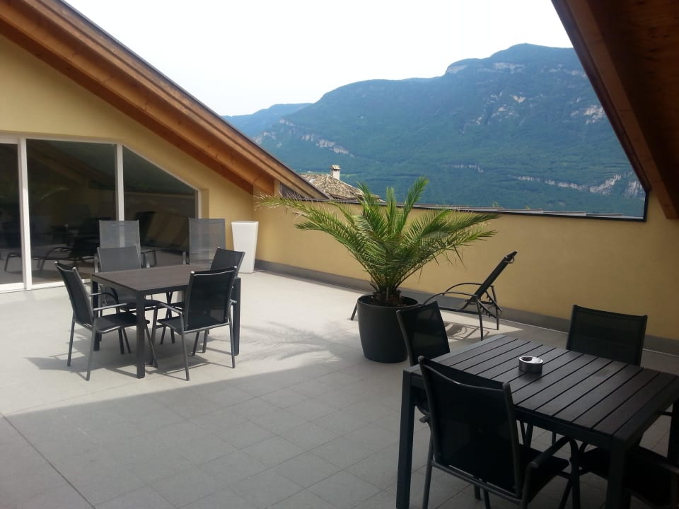 Uitzicht van dakterras Gasthof Hotel Terzer