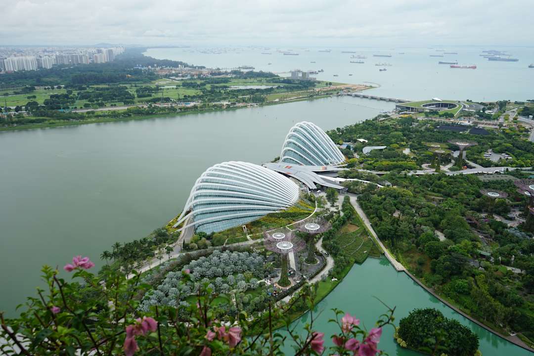 Ausblick Marina Bay Sands