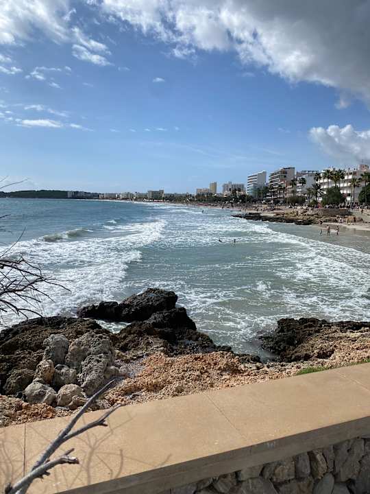 Ausblick Hipotels Bahía Cala Millor