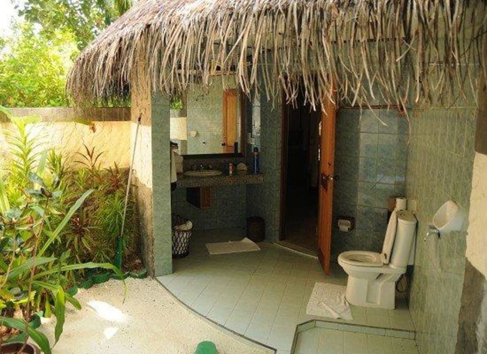 Badezimmer Bungalow 138 Sun Siyam Vilu Reef