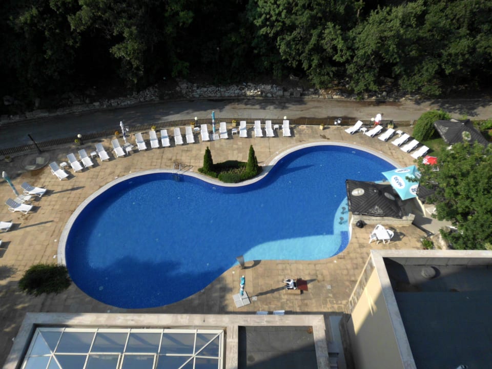 Vom Balkon aus gesehen Orchidea Spa Boutique