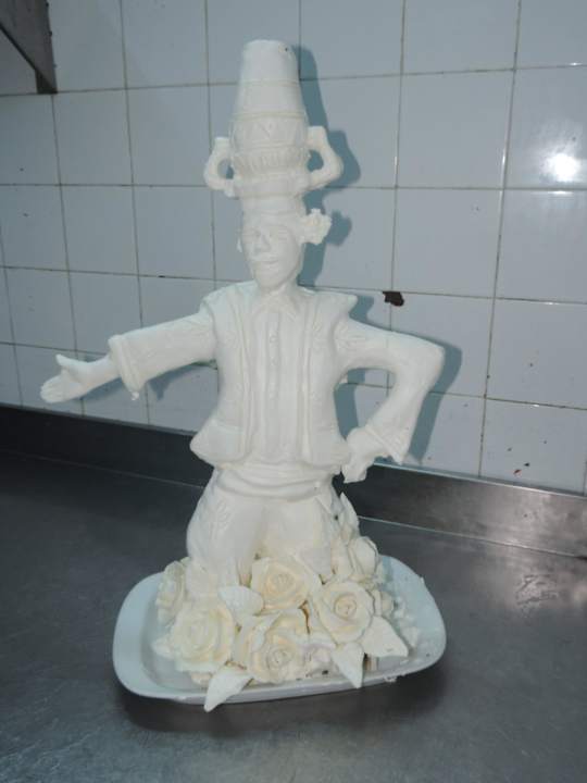 Deko für das Buffet Mahdia Beach & Aquapark