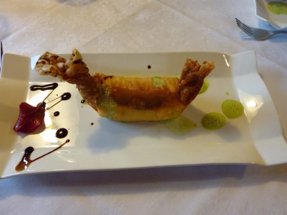 Käsefonduta vom heimischen Almkäse Hotel-Chalet Pennhof