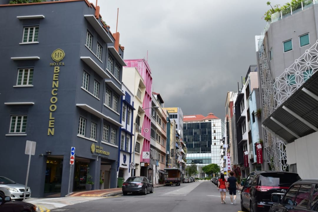 Außenansicht Hotel Bencoolen @ Hong Kong Street