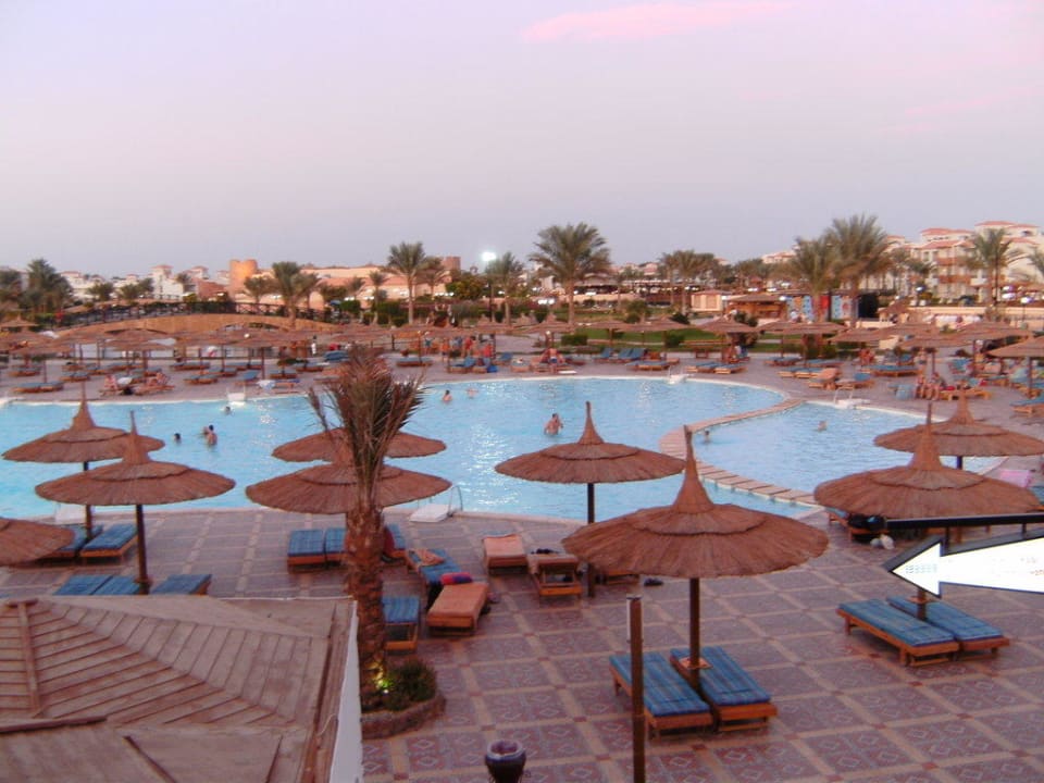 Blick auf den Pool Pickalbatros Dana Beach Resort - Hurghada