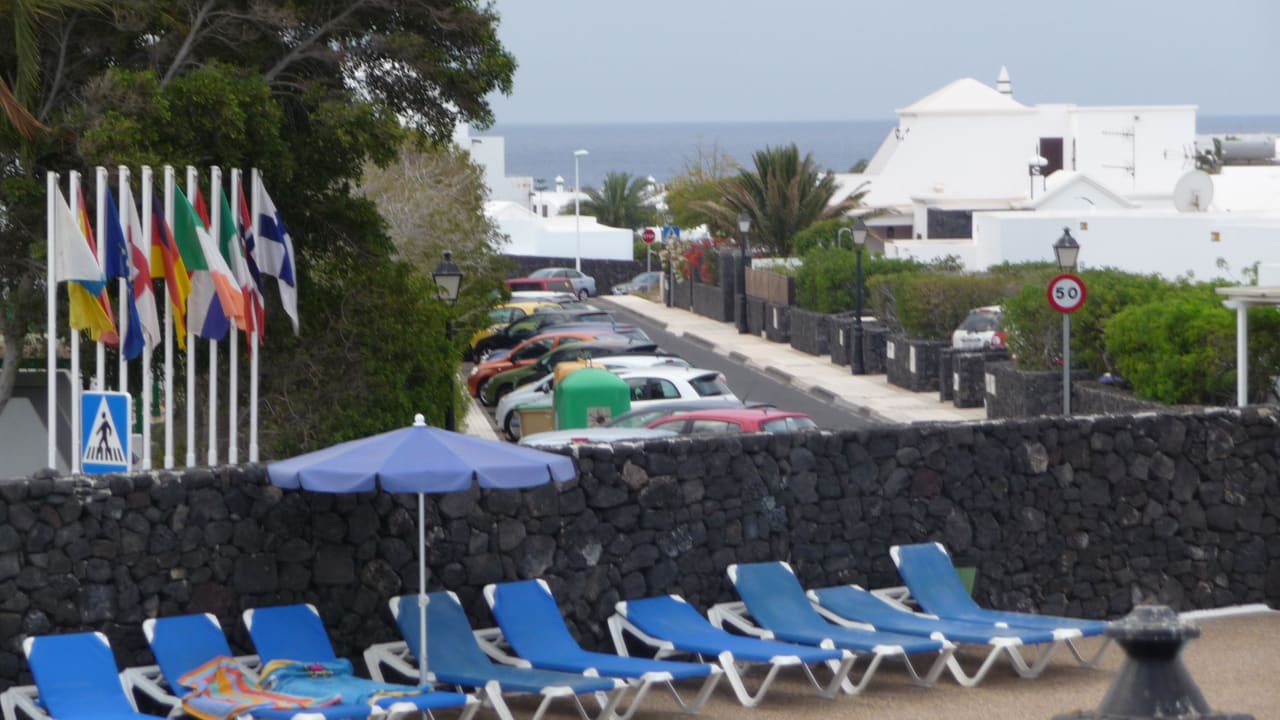 "Meerblick" wenn man Glück hat Hotel Hyde Park Lane