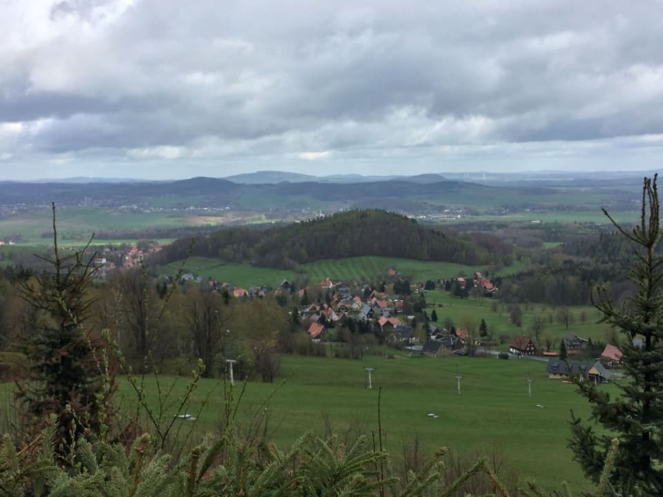 Ausblick Familienhotel Hubertusbaude