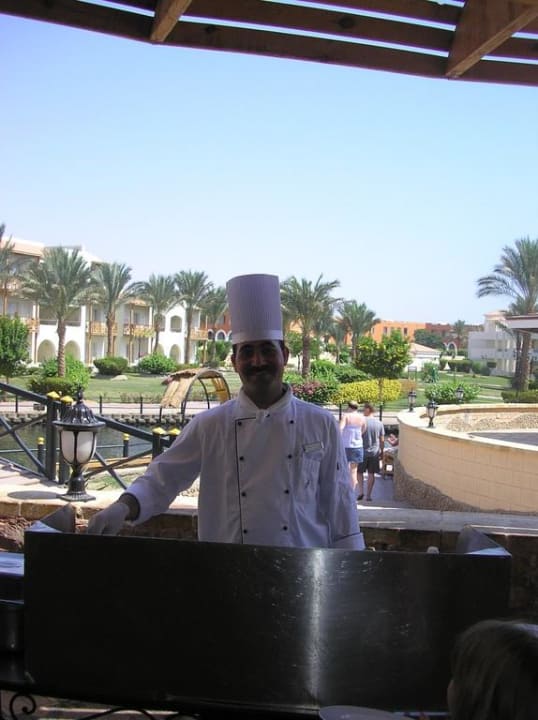Crêpe-Bäcker am Castello-Restaurant Pickalbatros Dana Beach Resort - Hurghada