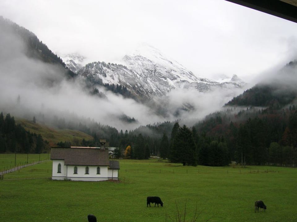 Blick vom Balkon Birgsau