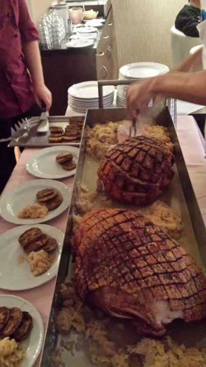 Ein köstliches Abendessen Hotel Weinberg