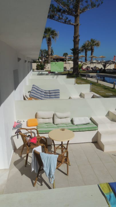 Terrassen Zimmer Souterrainbereich Zeus Hotels Palm Beach