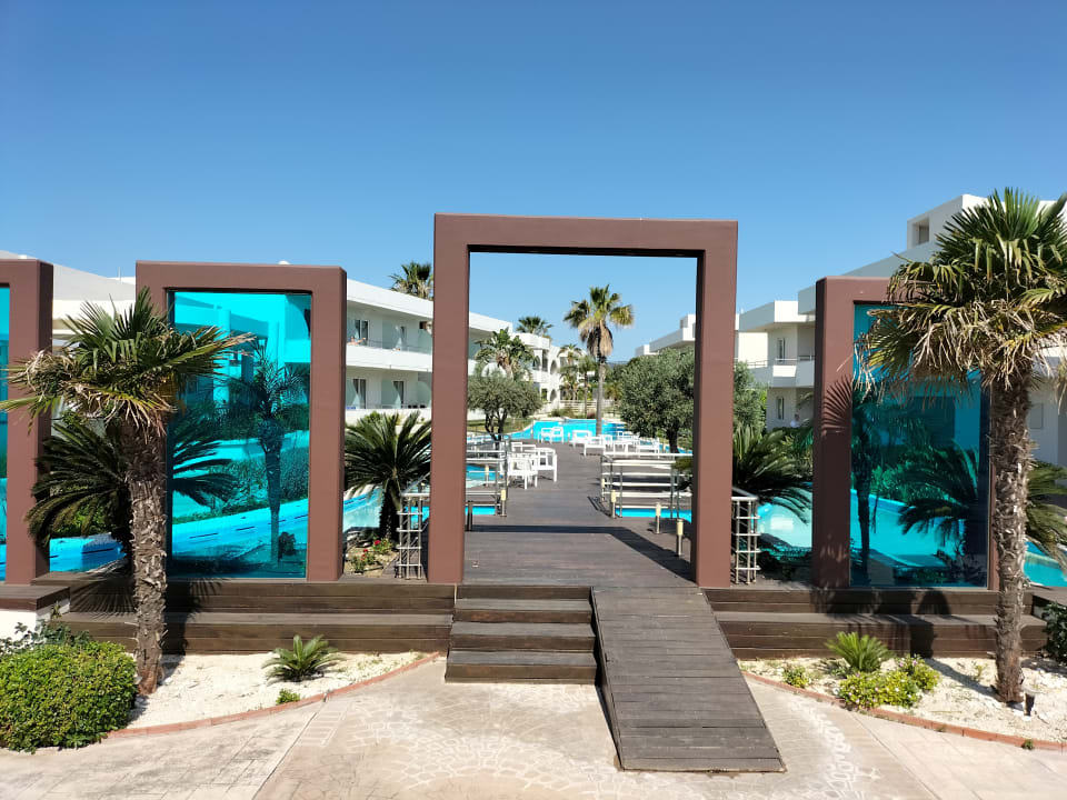 Gartenanlage Afandou Bay Resort Suites