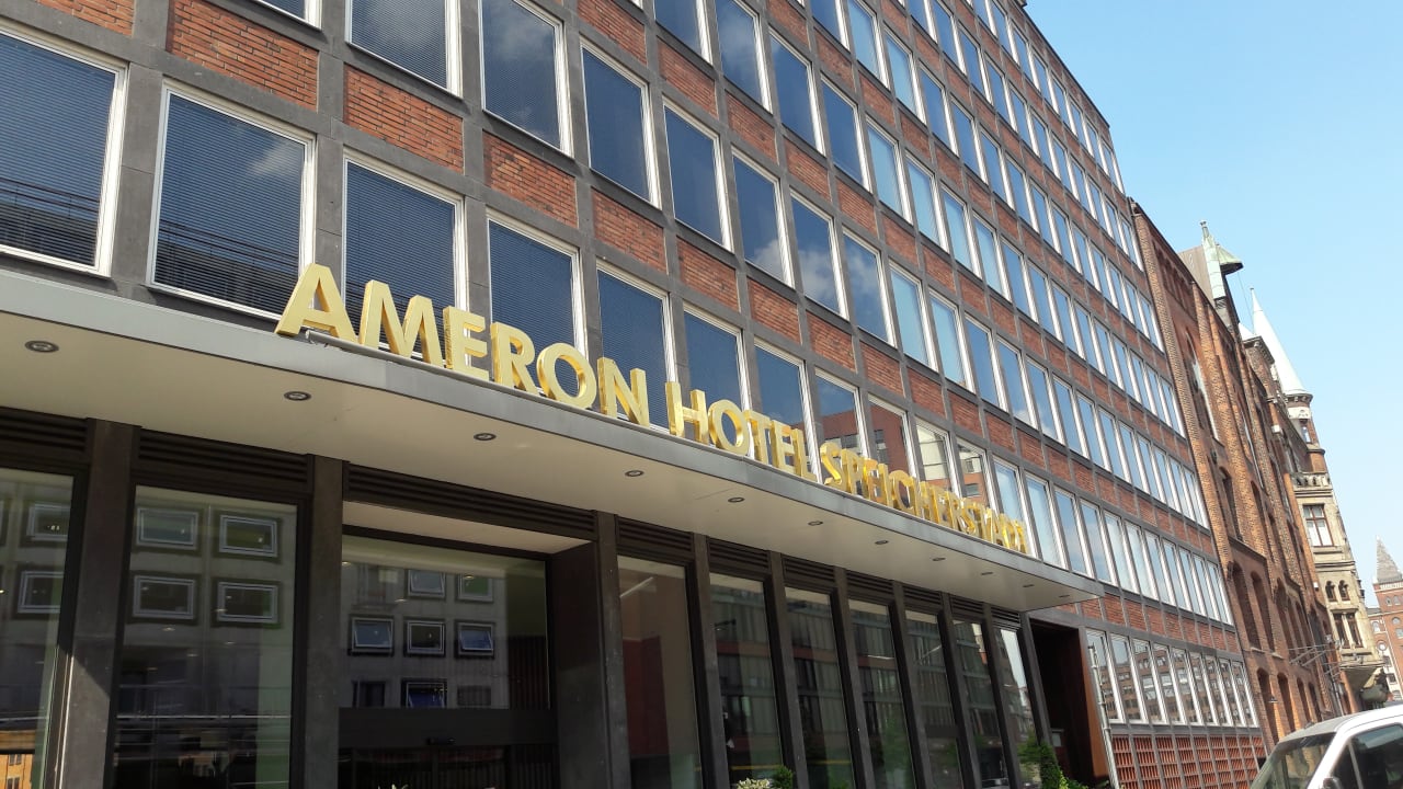Außenansicht AMERON Hamburg Hotel Speicherstadt