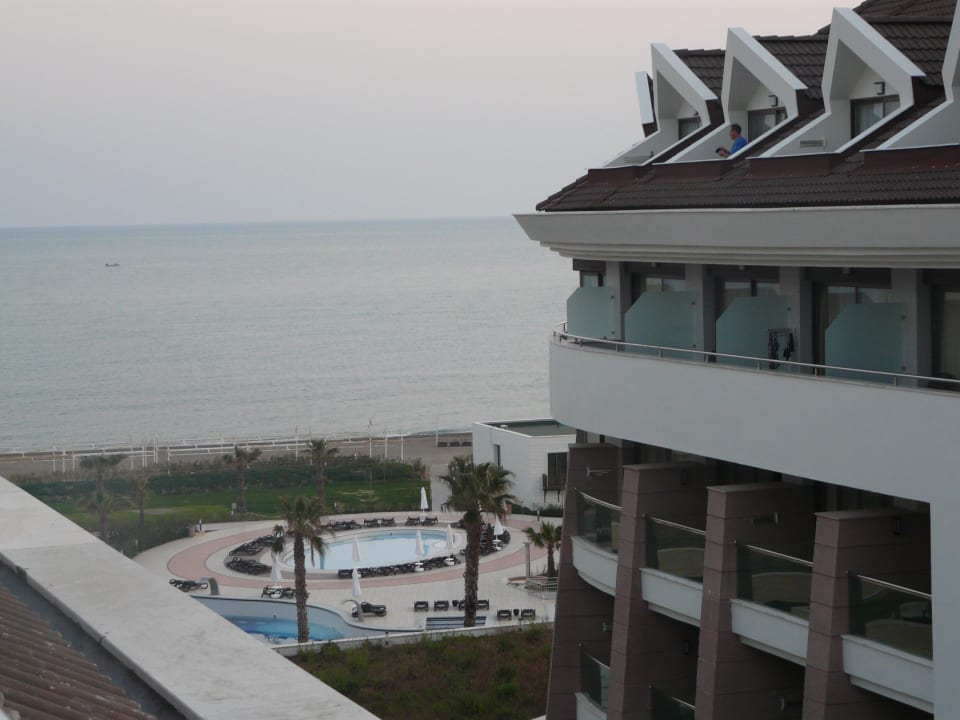 Blick aus dem Zimmer Sherwood Dreams Resort