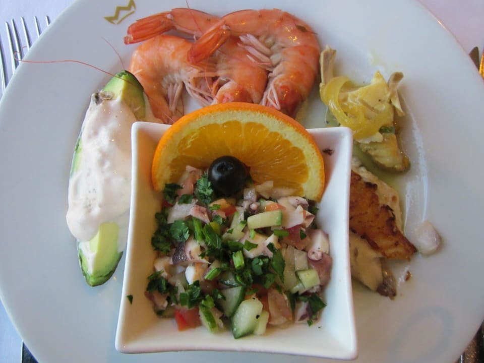 Vorspeisen Hotel Riu Palace Tres Islas