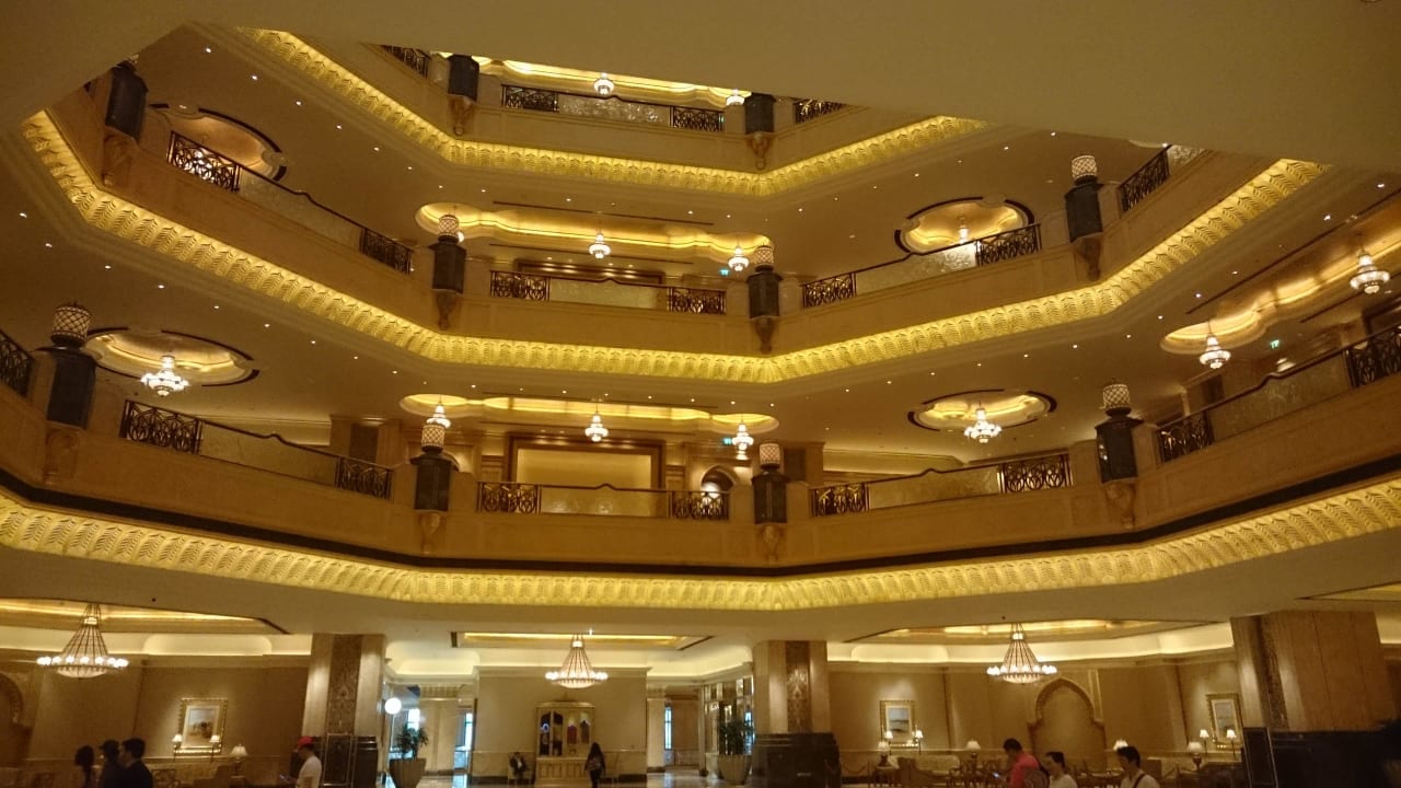 Lobby Emirates Palace Mandarin Oriental