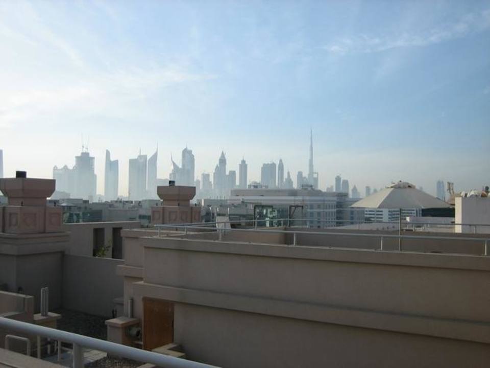 Ausblick vom Dach Mercure Gold Hotel Al Mina Road Dubai