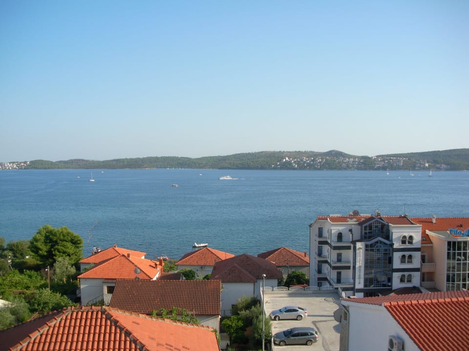 Blick vom Balkon Apartments Villa Milic