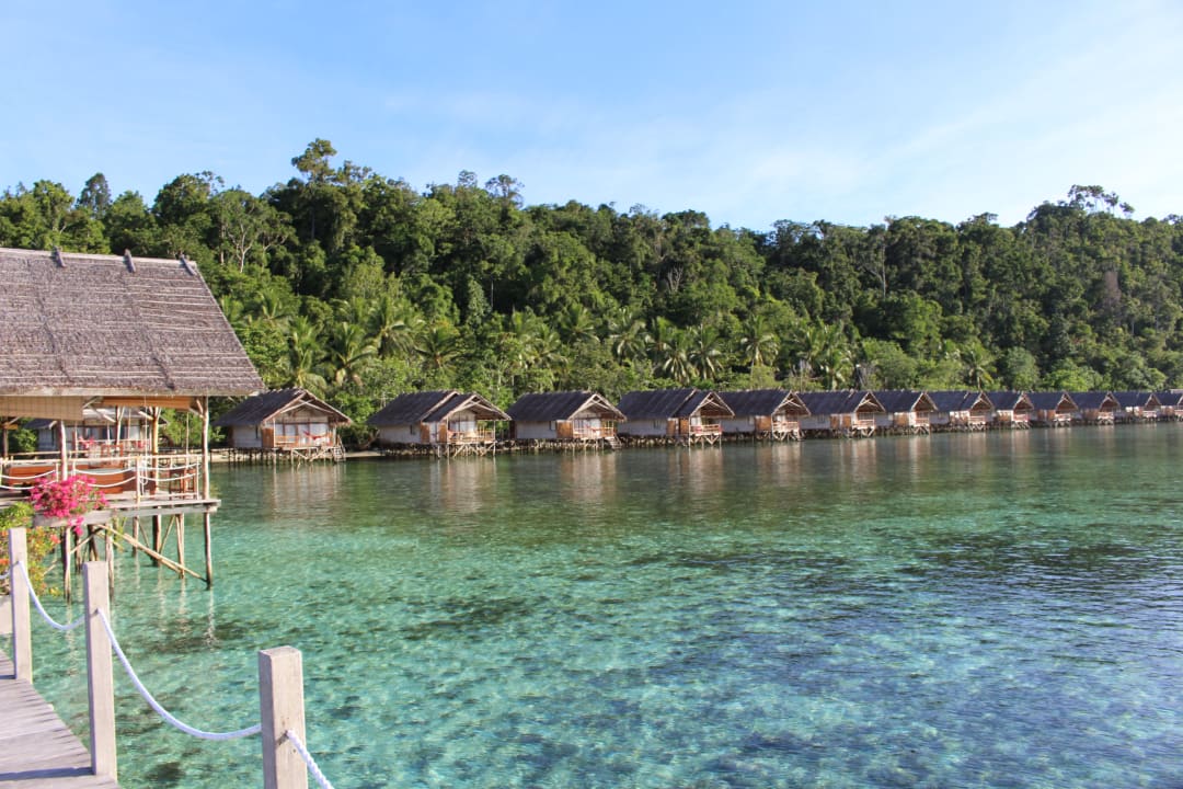Außenansicht Papua Explorers Resort