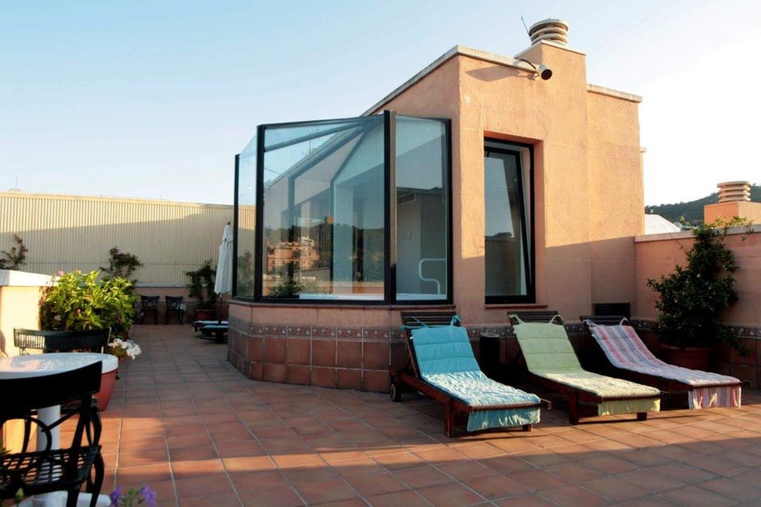 Dachterrasse Hotel Vila de Tossa