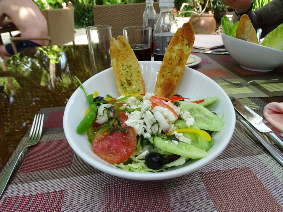 Leckere Salate Kuramathi Maldives