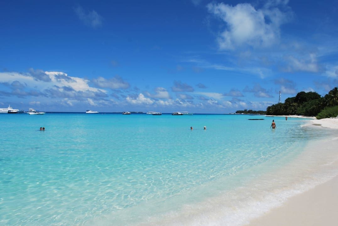 Lagoonenseite Kuramathi Maldives