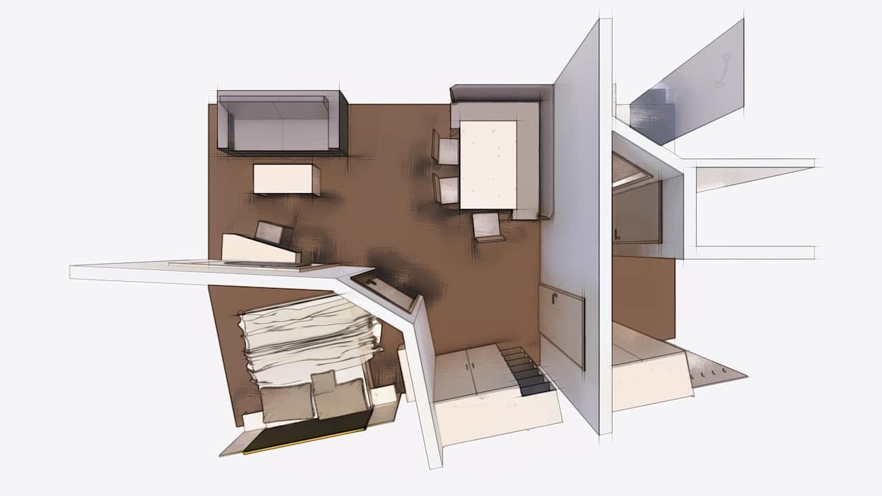 Zimmer Hotel Solaria (Im Umbau/Renovierung)