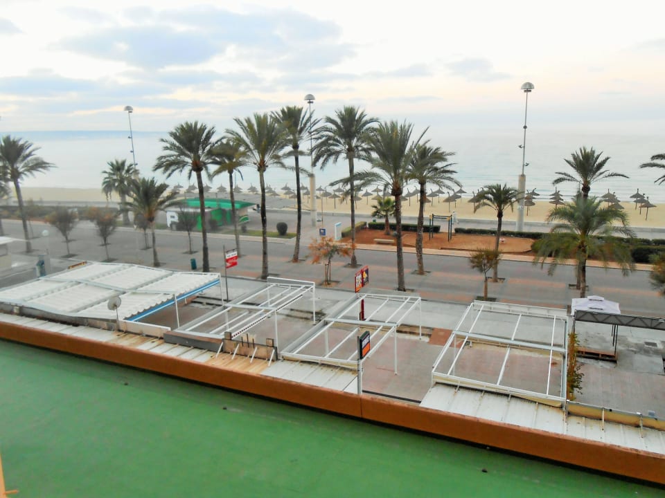 Blick zum Pool allsun Hotel Pil-lari Playa