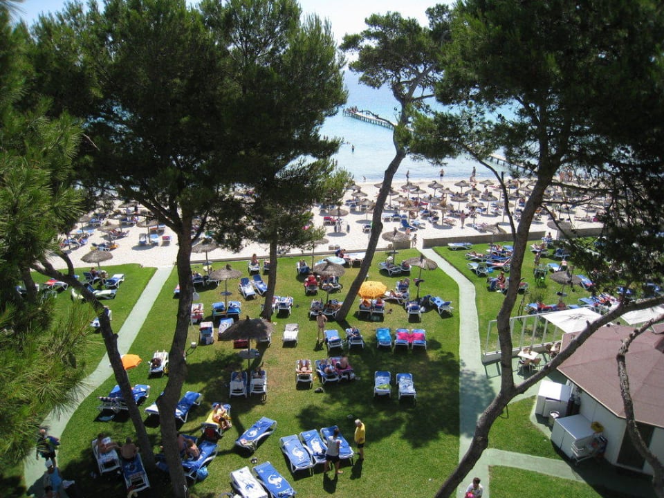 Blick aus einer Suite (4. Stock) Grupotel Los Principes & Spa
