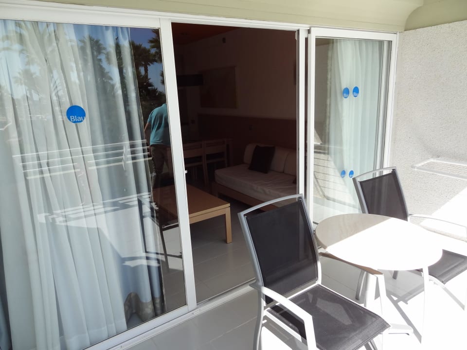 App. 623, Sicht vom Balkon nach innen Hipotels Mediterraneo Club