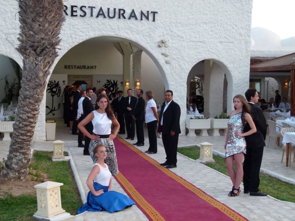 Empfang zum Galaabend ROBINSON DJERBA BAHIYA