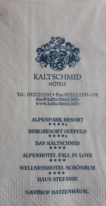 Gastro Das Kaltschmid - Familotel Tirol