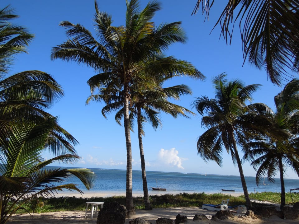 Von meinem Liegestuhl Hotel Mombasa Continental Resort