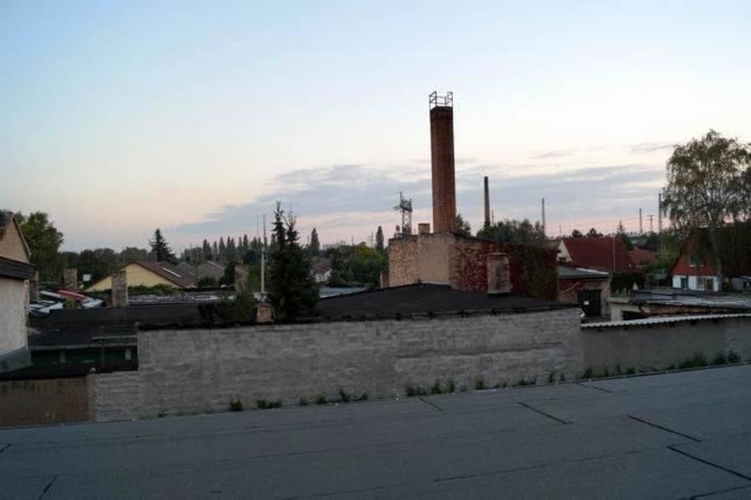 Ansicht Terrasse – nach aussen Hotel Atlas Halle