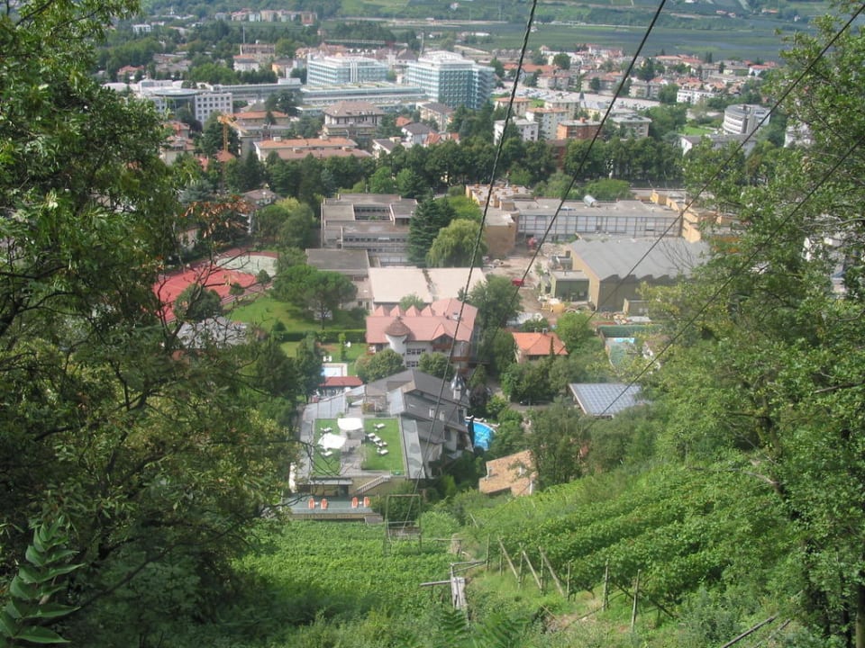 Von oben Hotel Sittnerhof