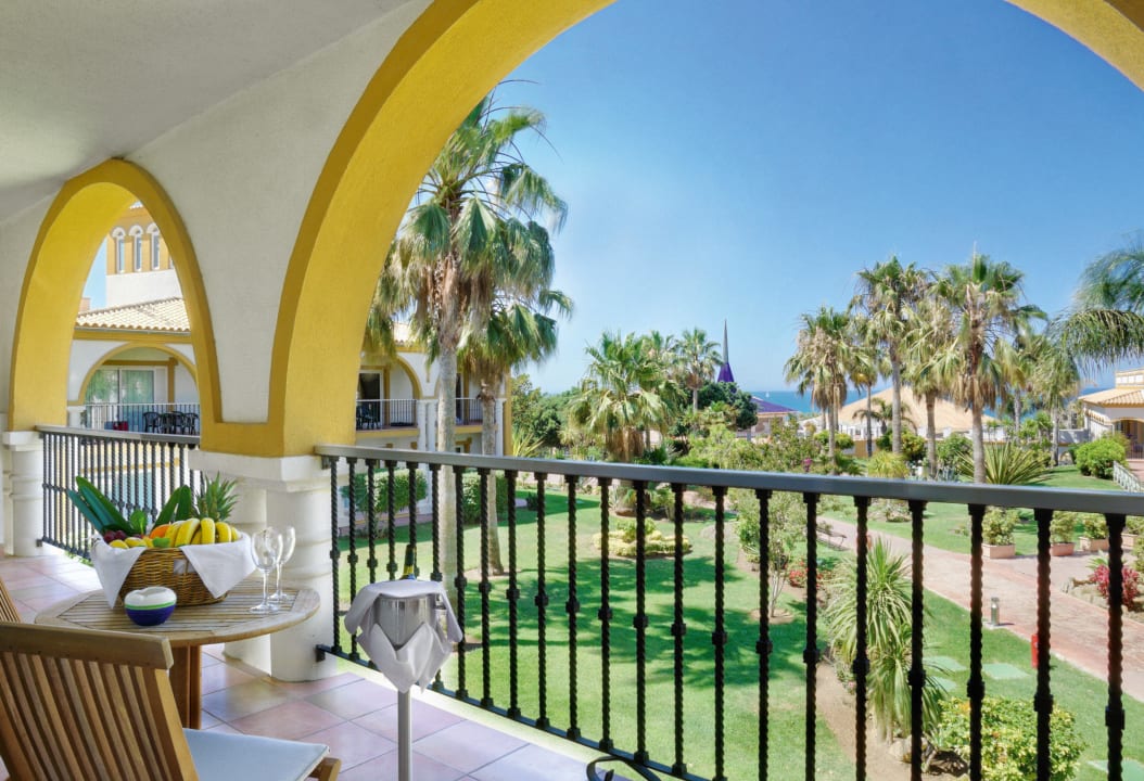Blick vom Juniorsuite-Balkon Aldiana Club Andalusien