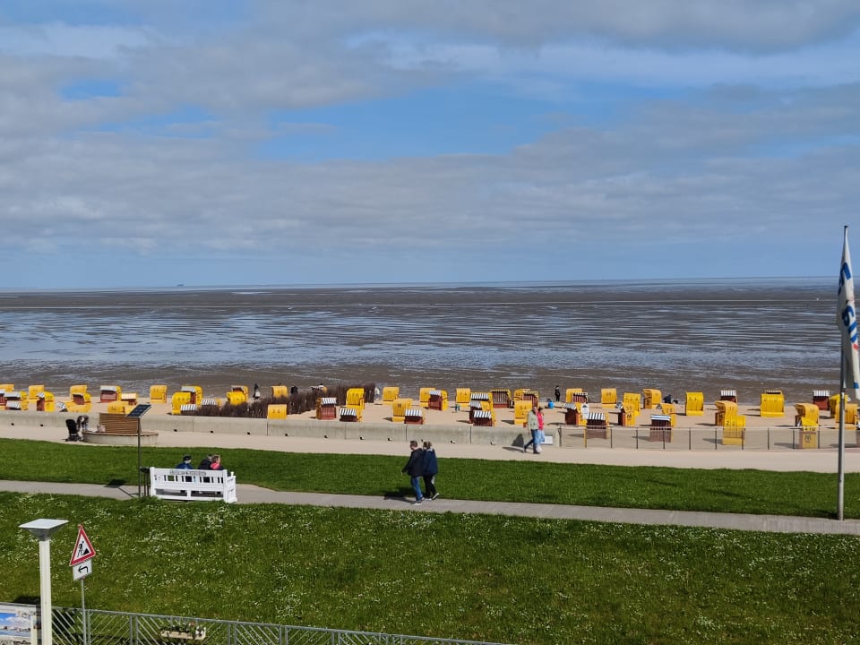 Ausblick Strandhotel Duhnen / Aparthotel Kamp