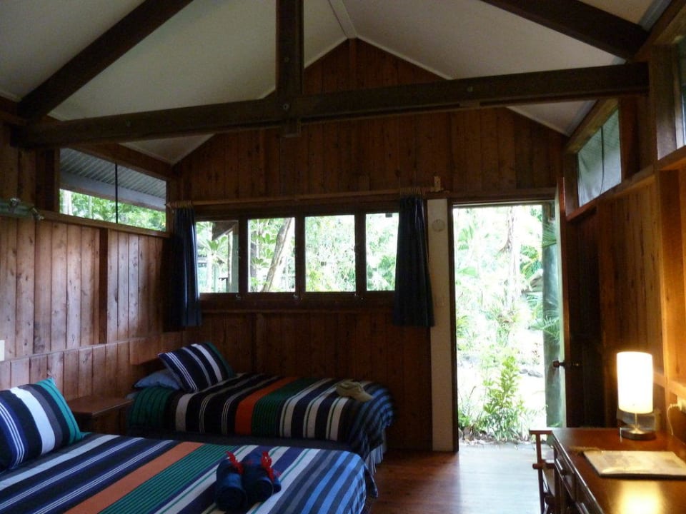 Hütte von innen Mungumby Lodge